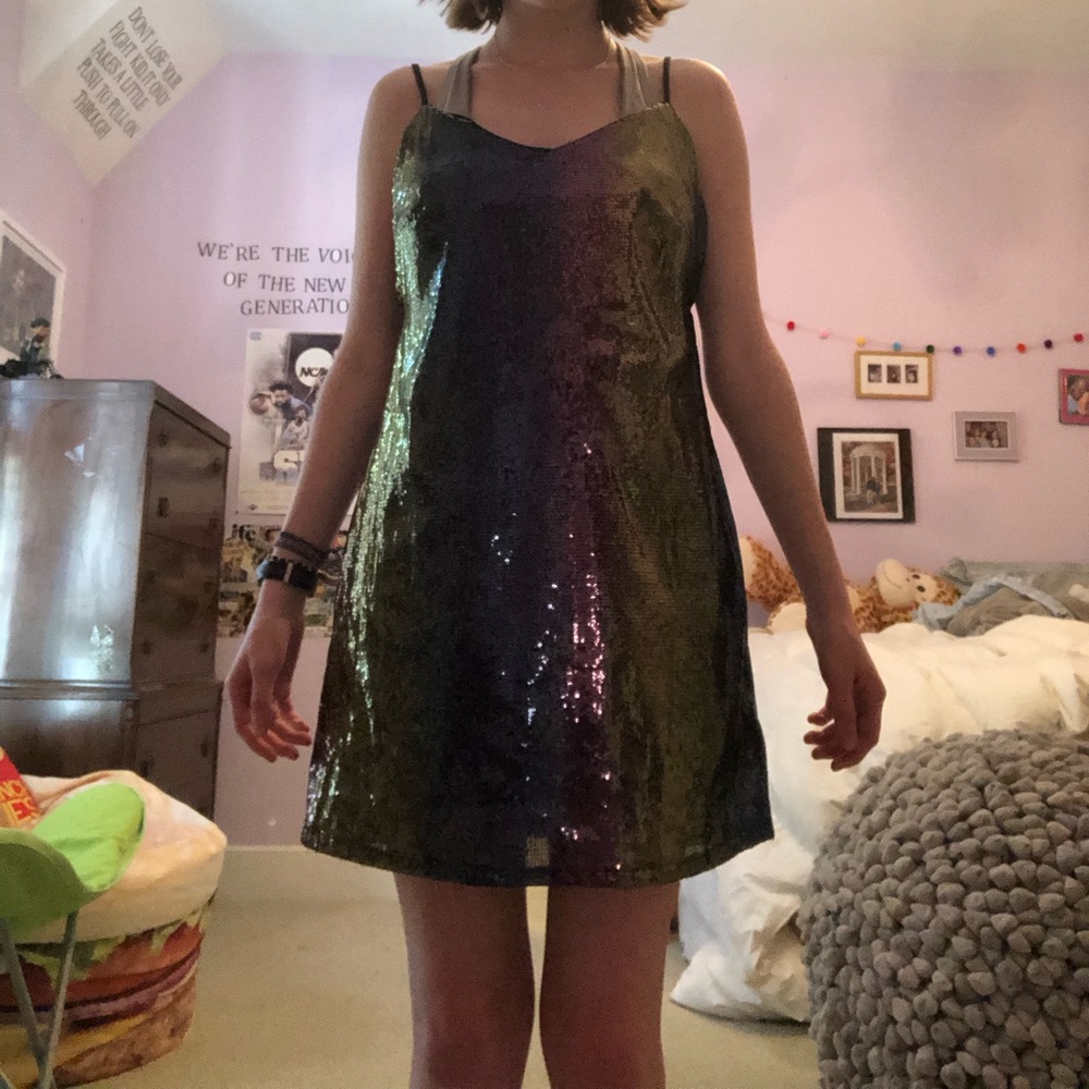 Sequin cocktail dress!